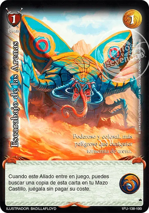 Escarabajo de las Arenas