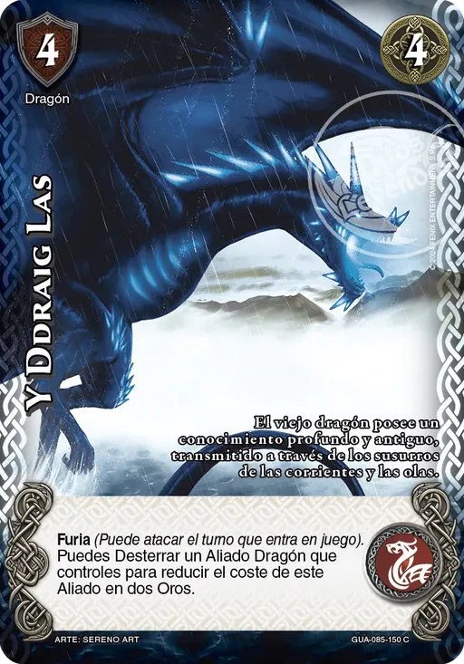 Y Ddraig Las
