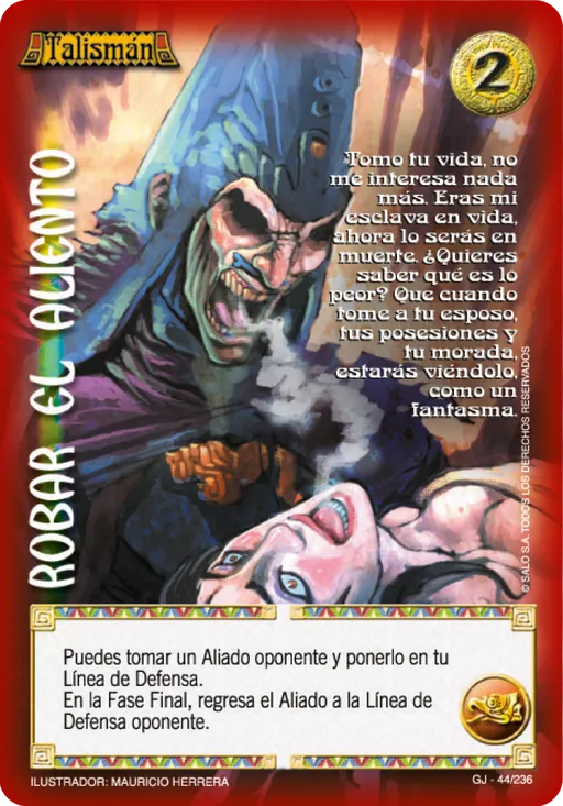 Robar el Aliento