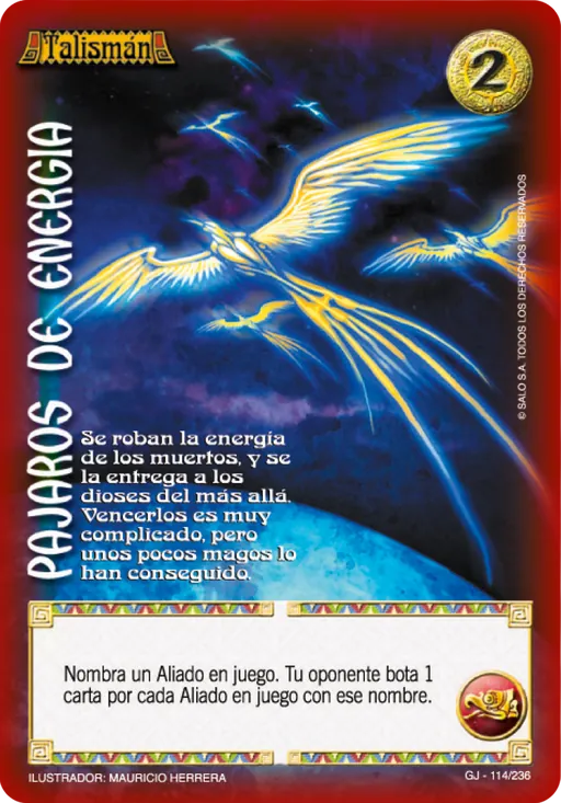 Pajaros de Energia