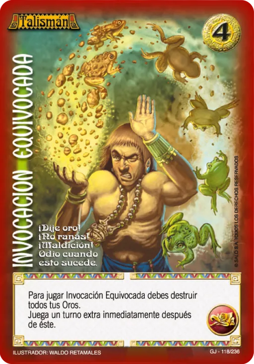 Invocacion Equivocada