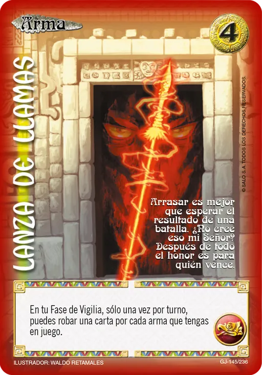 Lanza de Llamas