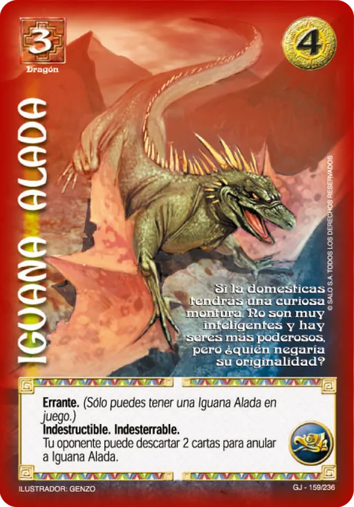 Iguana Alada