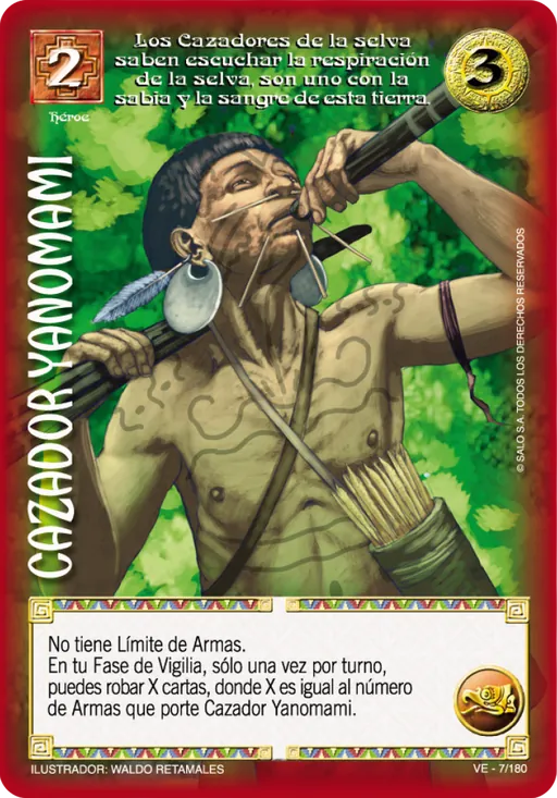 Cazador Yanomami