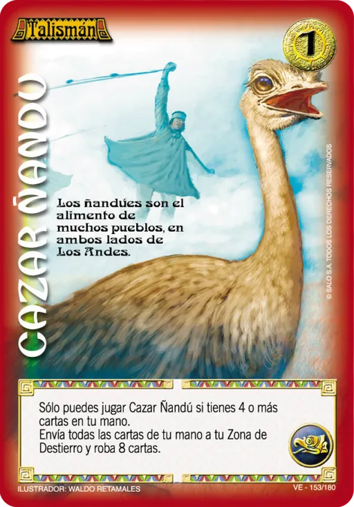 Cazar Ñandú