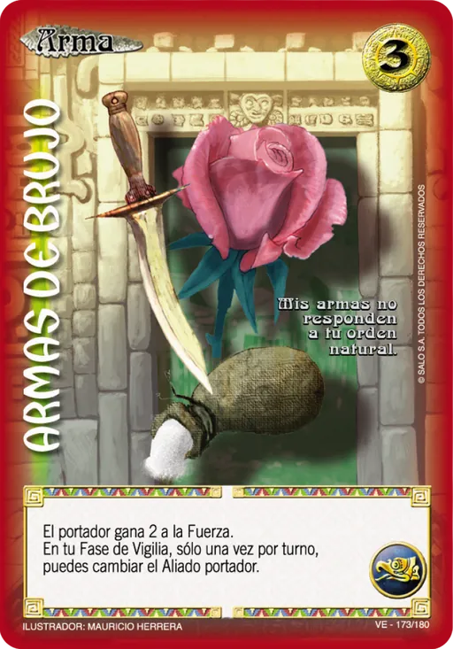 Armas de Brujo