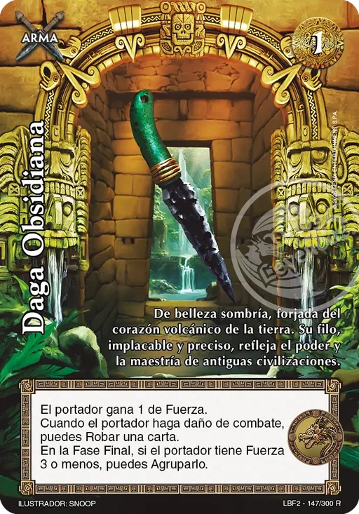 Daga Obsidiana