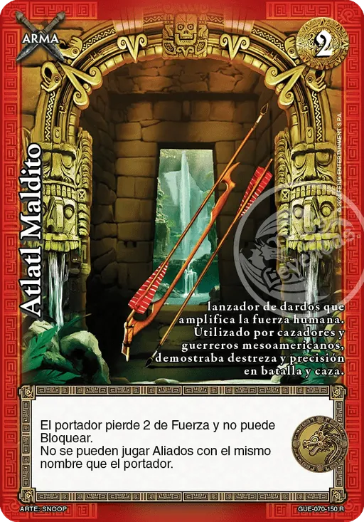 Atlatl Maldito