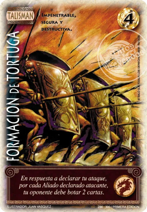 Formación de Tortuga