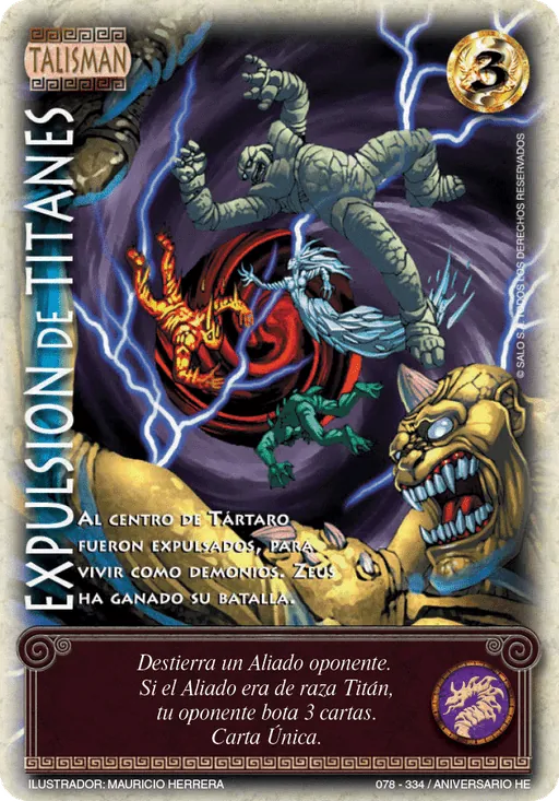 Expulsión de Titanes
