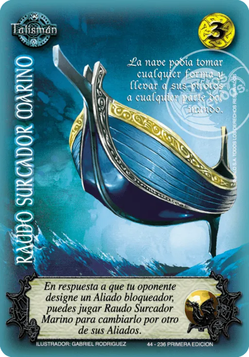 Raudo Surcador Marino