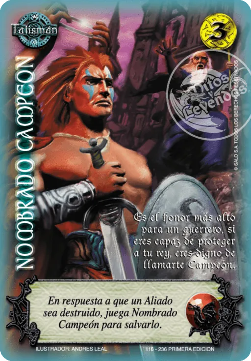 Nombrado Campeón