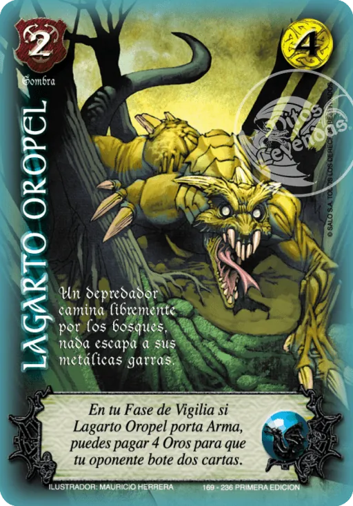 Lagarto Oropel