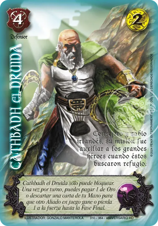 Cathbadh el Druida