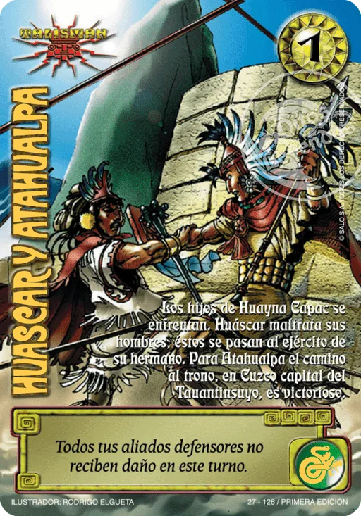 Huáscar y Atahualpa