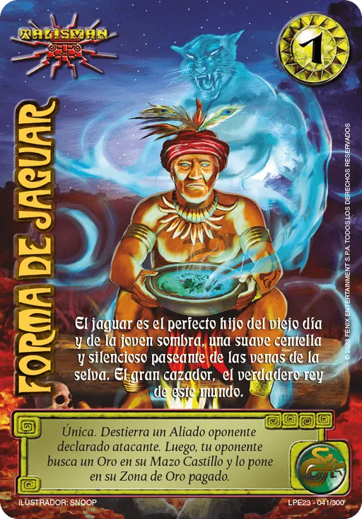 Forma de Jaguar