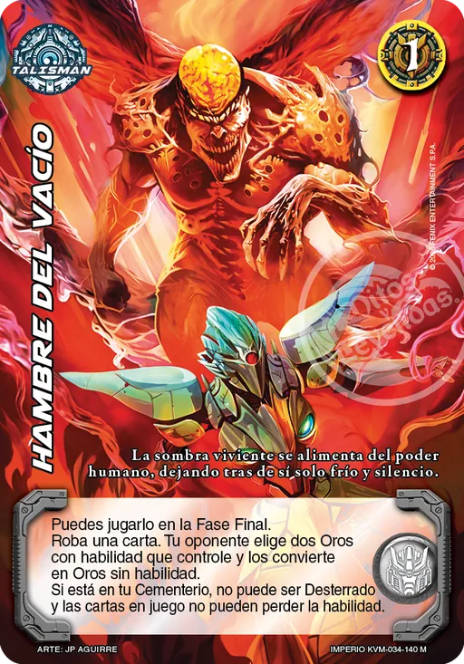 Hambre del Vacio