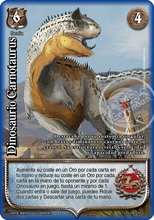 Dinosaurio Carnotaurus