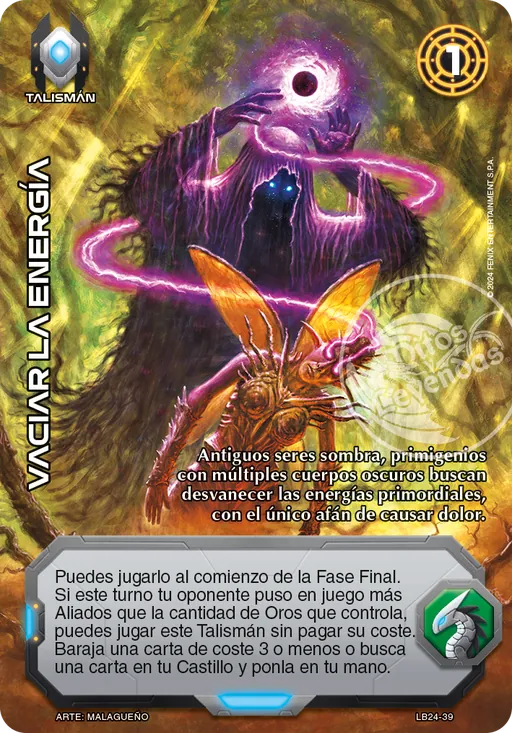 Vaciar la Energia