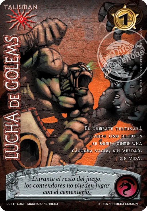 Lucha de Gólems