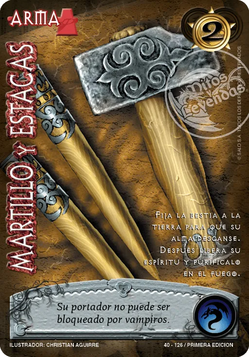 Martillo y Estacas