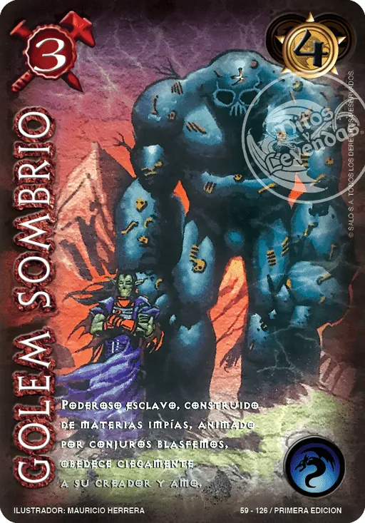 Gólem Sombrío