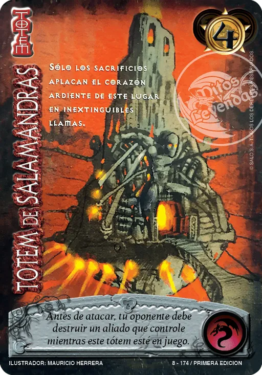 Tótem de Salamandras