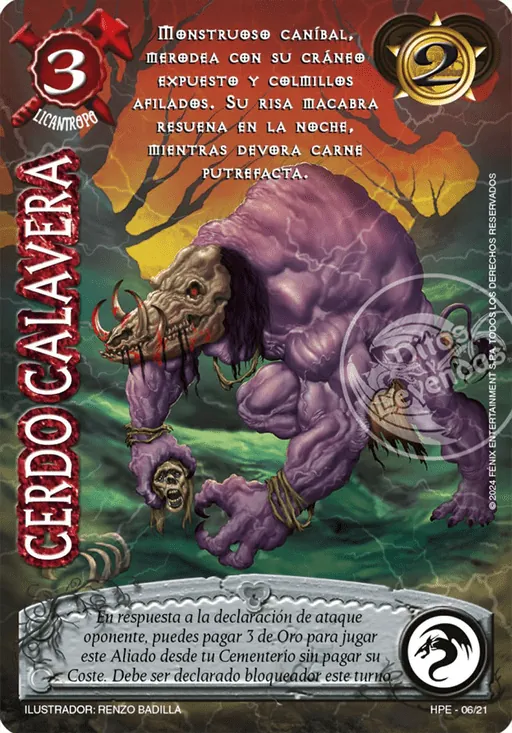 Cerdo Calavera