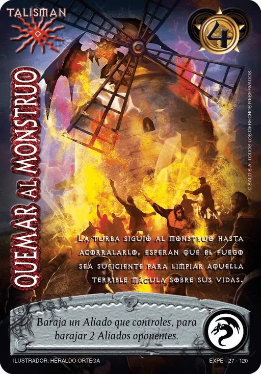 Quemar al Monstruo