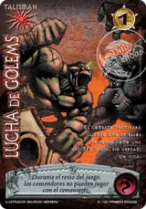 Lucha de Gólems