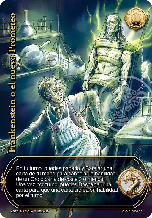 Frankenstein o el Nuevo Prometeo