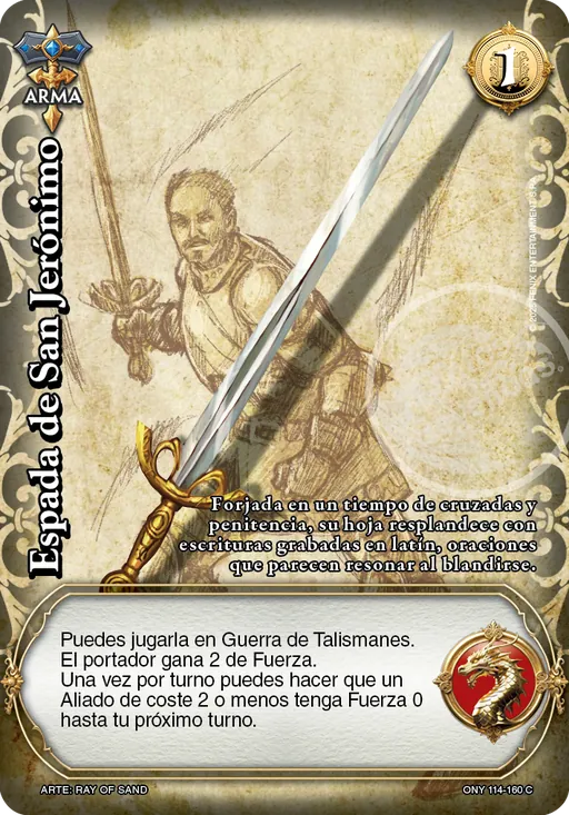 Espada de San Jeronimo