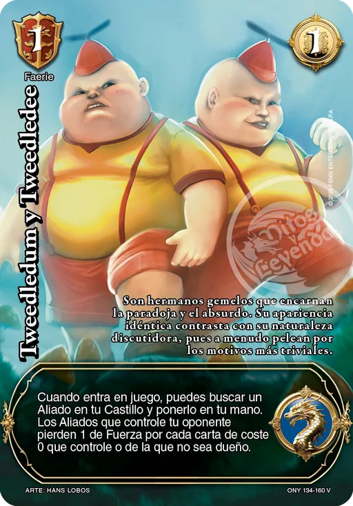 Tweedledum y Tweedledee