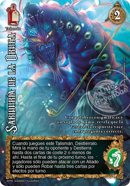 Sabiduria de la Oruga