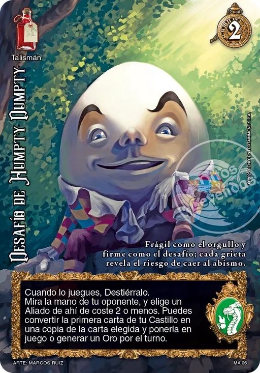 Desafio de Humpty Dumpty