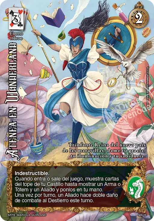 Atenea En Wonderland