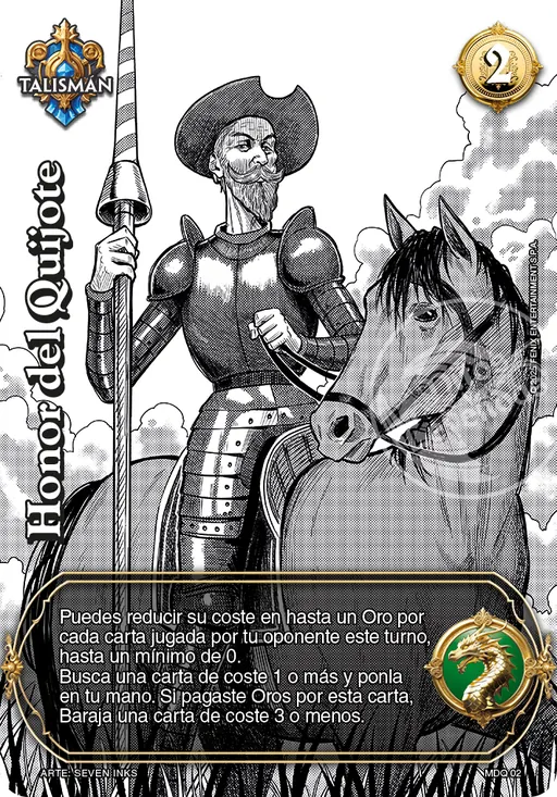 Honor del Quijote