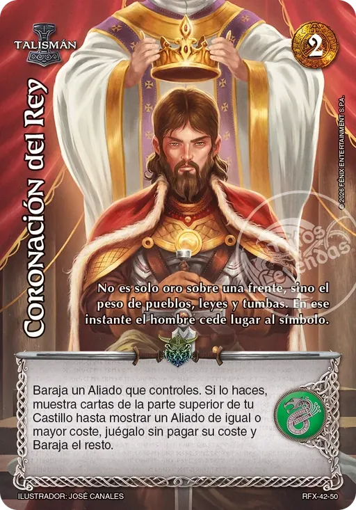 Coronación del Rey