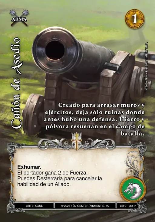 Cañon de Asedio