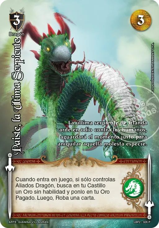 Paiste, la Última Serpiente