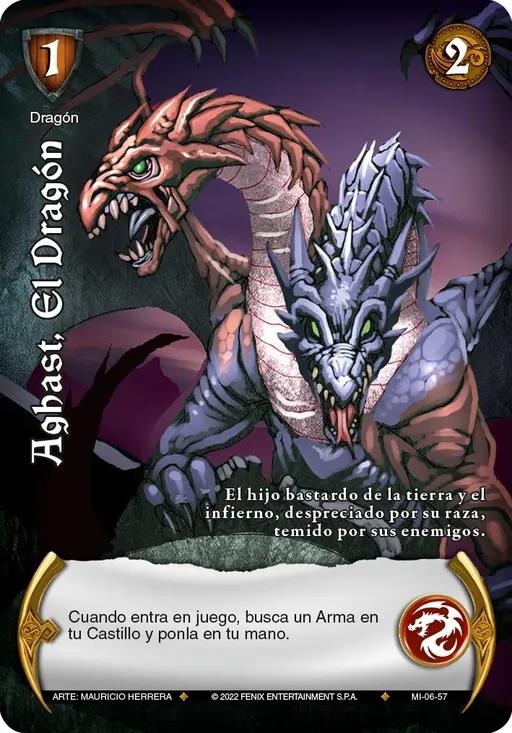Aghast, el Dragón