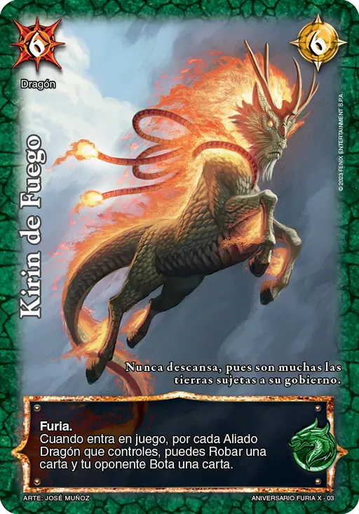 Kirin de Fuego