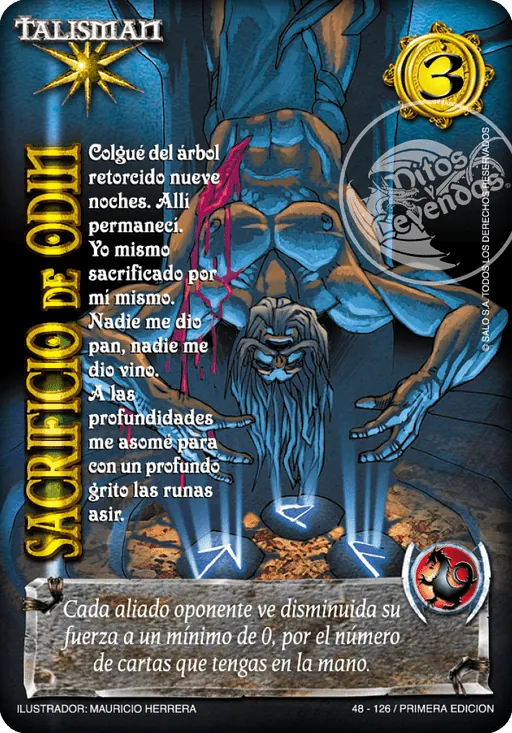 Sacrificio de Odín