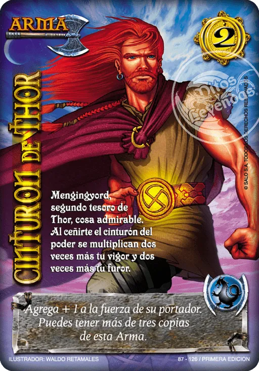 Cinturón de Thor