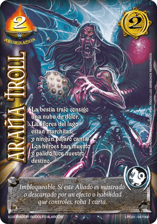 Araña Troll