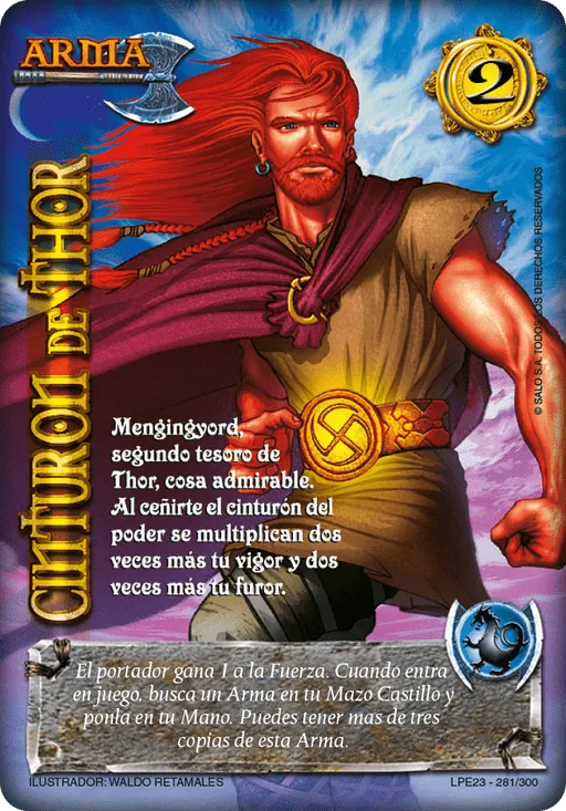 Cinturon de Thor