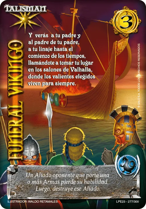 Funeral Vikingo