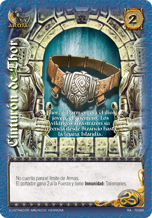 Cinturón de Thor
