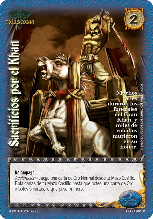 Sacrificios por el Khan