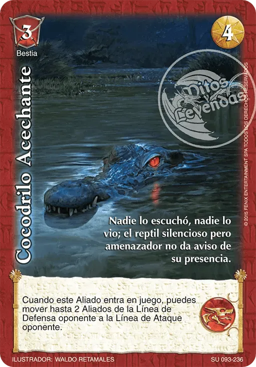 Cocodrilo Acechante